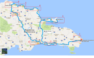 Ruta de 12 días, 1300 km aproximadamente